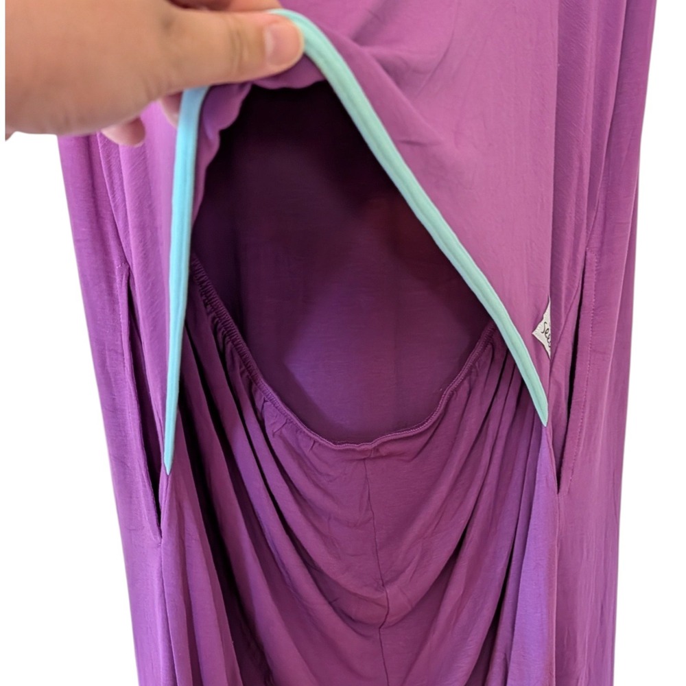 The Simple Seed Live It Up at Your Leisure Adult Pajamas Romper Sz 3XL NWT - Picture 7 of 10